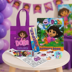 *Dora Keepsake Fabric Tote Bag with Loot